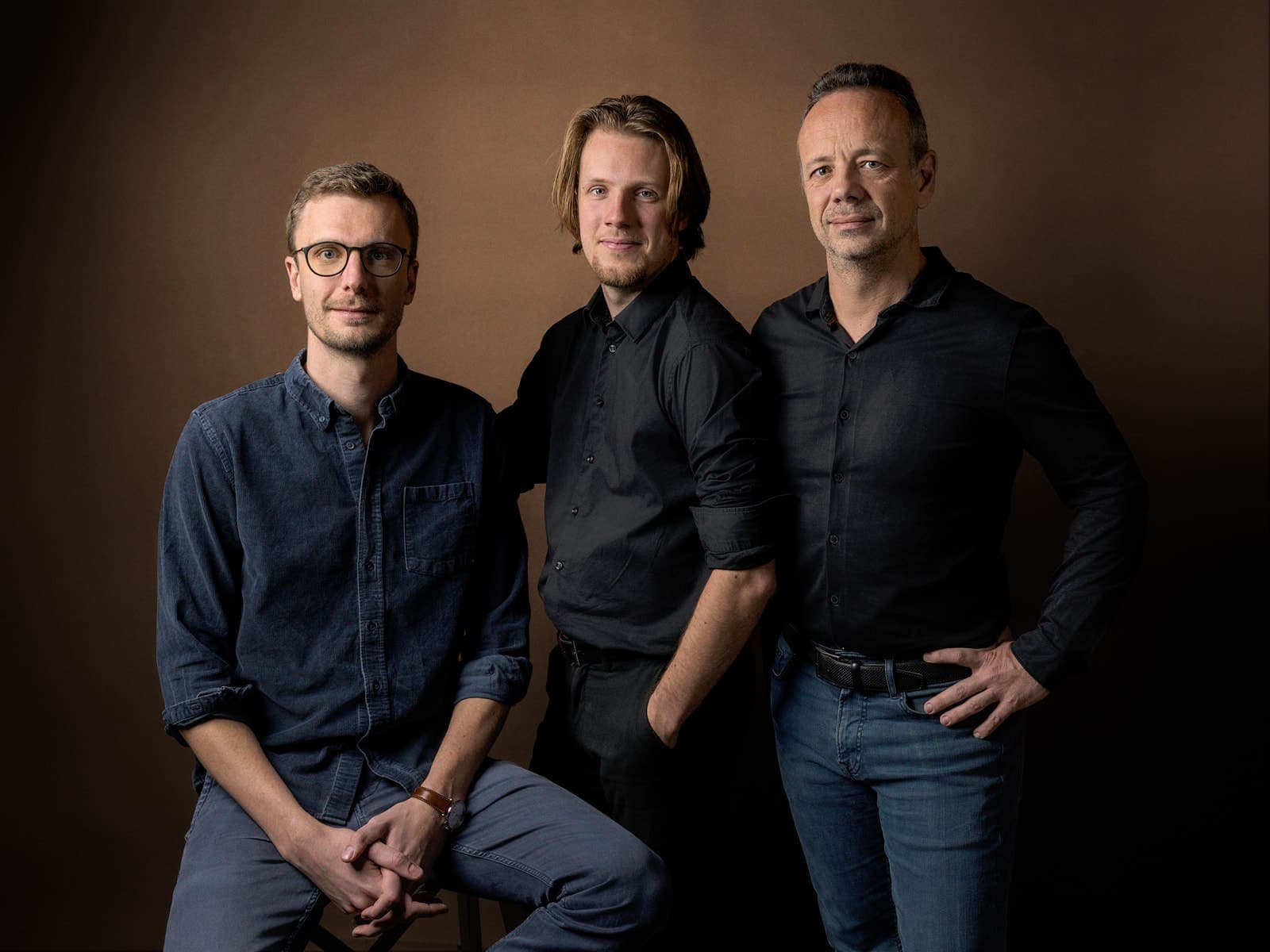 Photo des trois associés de Katalyx