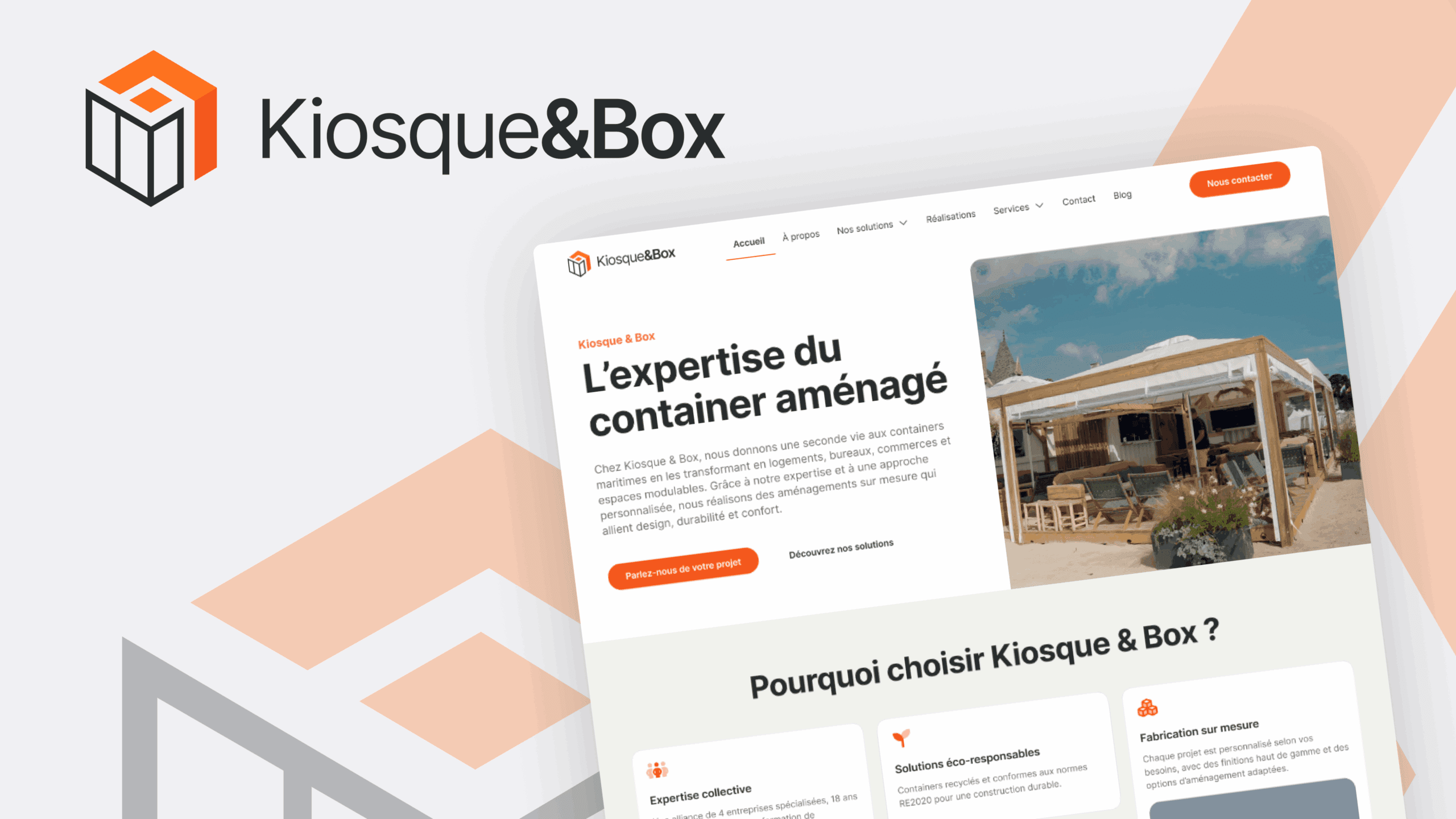 Site web Kiosque & Box