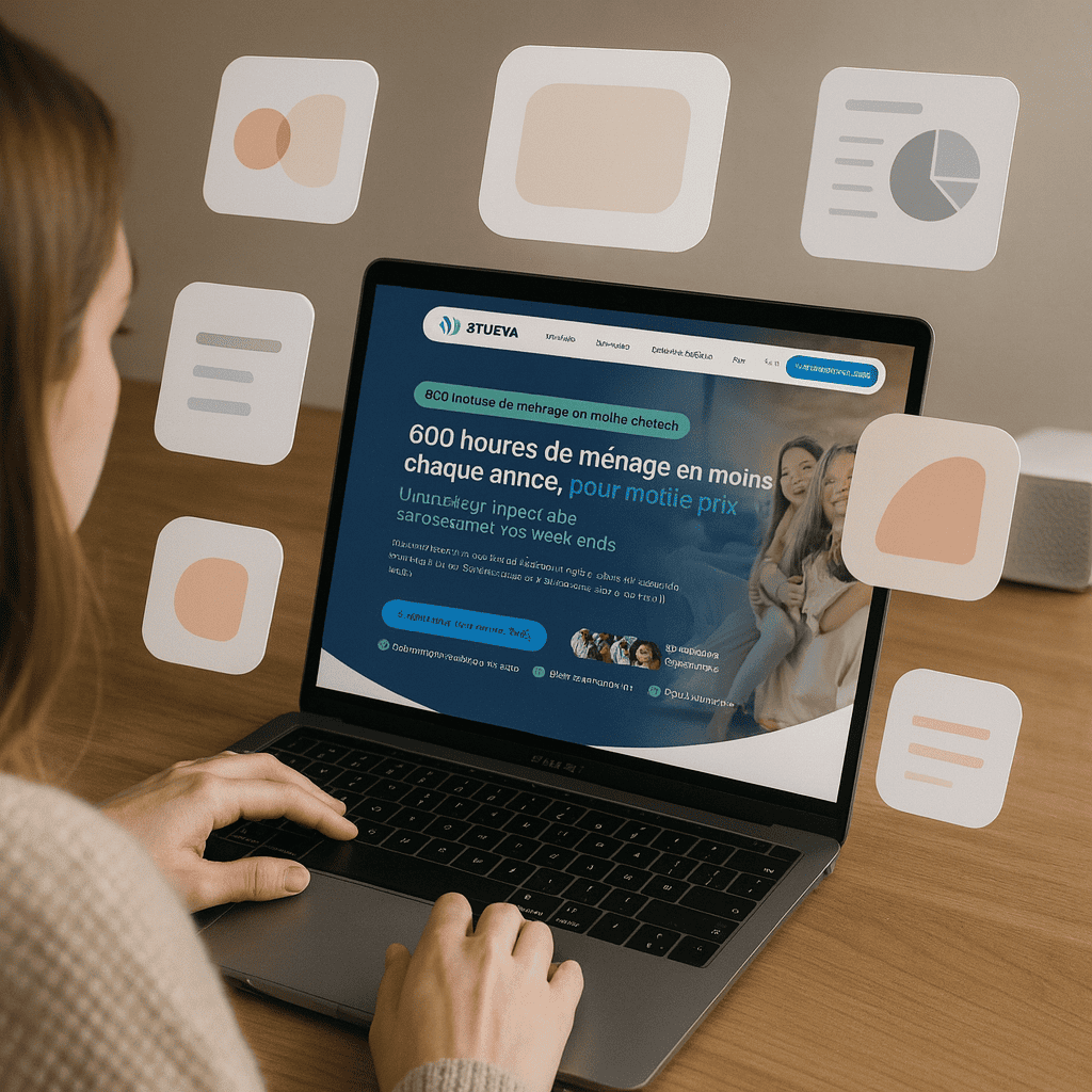 design de site web